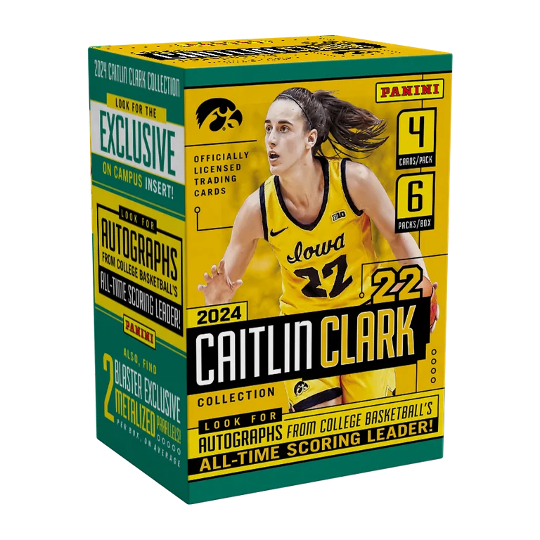 2024 Panini Caitlin Clark Collection Blaster Box