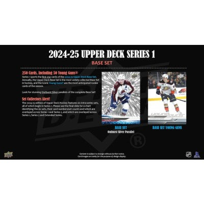 2024-25 Upper Deck Hockey Series One Blaster Box