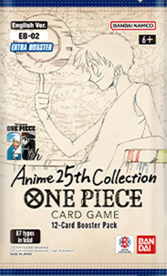 One Piece Anime 25th Collection Booster Pack EB02