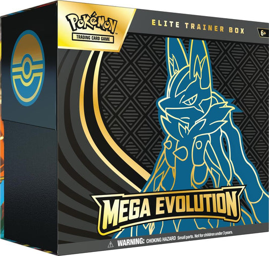 Pokémon TCG: Mega Evolution Elite Trainer Box (Lucario)