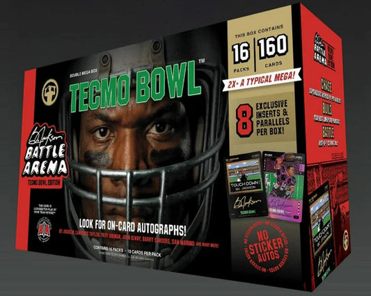 Bo Jackson Battle Arena Tecmo Bowl Double Mega Box