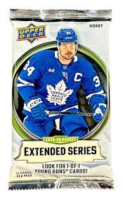 2025-26 Upper Deck Hockey Extended Series Hobby Pack
