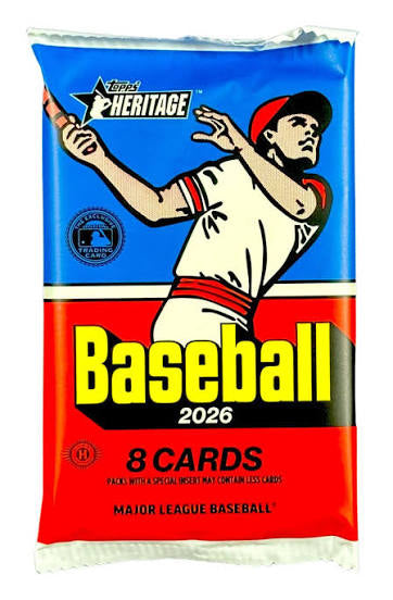 2026 Topps Heritage Hobby Pack