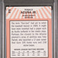 2018 Topps Heritage Ronald Acuna Jr. Rookie Performers PSA 8