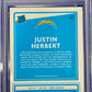 2020 Panini Donruss Optic #153 Justin Herbert RC PSA 10