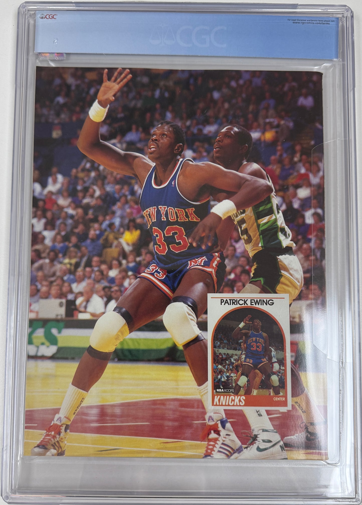Beckett Basketball Card Magazine #1 Newsstand CGC 8.5 Michael Jordan Cover