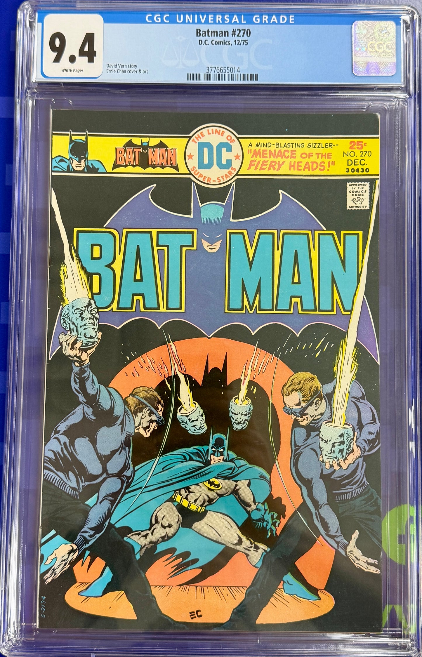 Batman #270 D.C. Comics 12/75 CGC 9.4