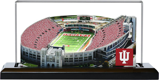 Indiana Hoosiers - Memorial Stadium - NCAA Stadium Replica with LEDs