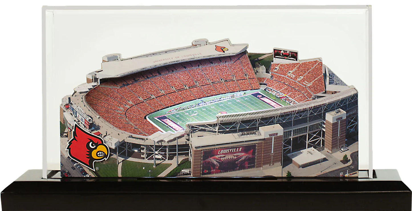 Louisville Cardinals - Cardinal Stadium - NCAA Stadium Replica with LEDs