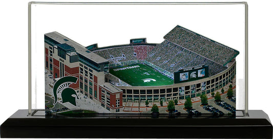 Michigan State Spartans - Spartan Stadium - NCAA Stadium Replica with LEDs