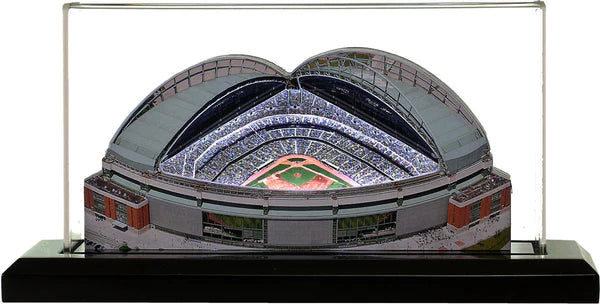 Milwaukee Brewers - Miller Park - MLB Stadium Replica with LEDs