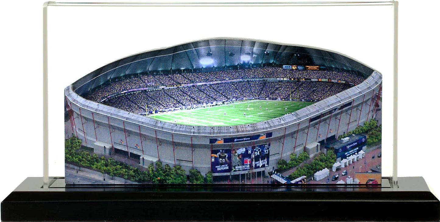 Minnesota Vikings - Metrodome (1982-2013) - NFL Stadium Replica with LEDs