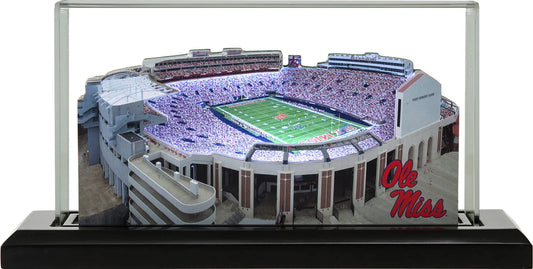 Mississippi Rebels - Vaught-Hemingway Stadium - NCAA Stadium Replica with LEDs