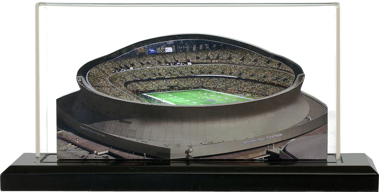 New Orleans Saints - Mercedes Benz Superdome - NFL Stadium Replica with LEDs