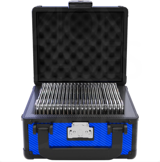 Zion Cases Slab Case GO - Blue Carbon Fiber