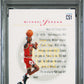 1993 Skybox Premium Center Stage #CS1 Michael Jordan PSA 8