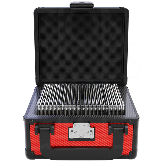 Zion Cases Slab Case GO - Red Carbon Fiber
