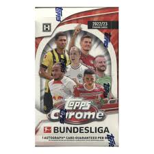 2022-23 Topps Chrome Bundesliga Soccer Hobby Box