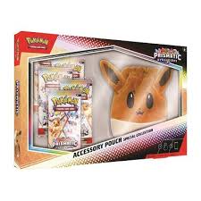 2025 Pokemon Scarlet & Violet Prismatic Evolutions Accessory Pouch