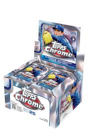 2024 Topps Chrome Baseball Jumbo Hobby Box - 3 Autos Per Box