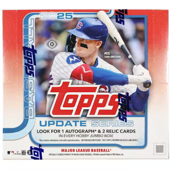 2025 Topps Baseball Update Series Jumbo Box