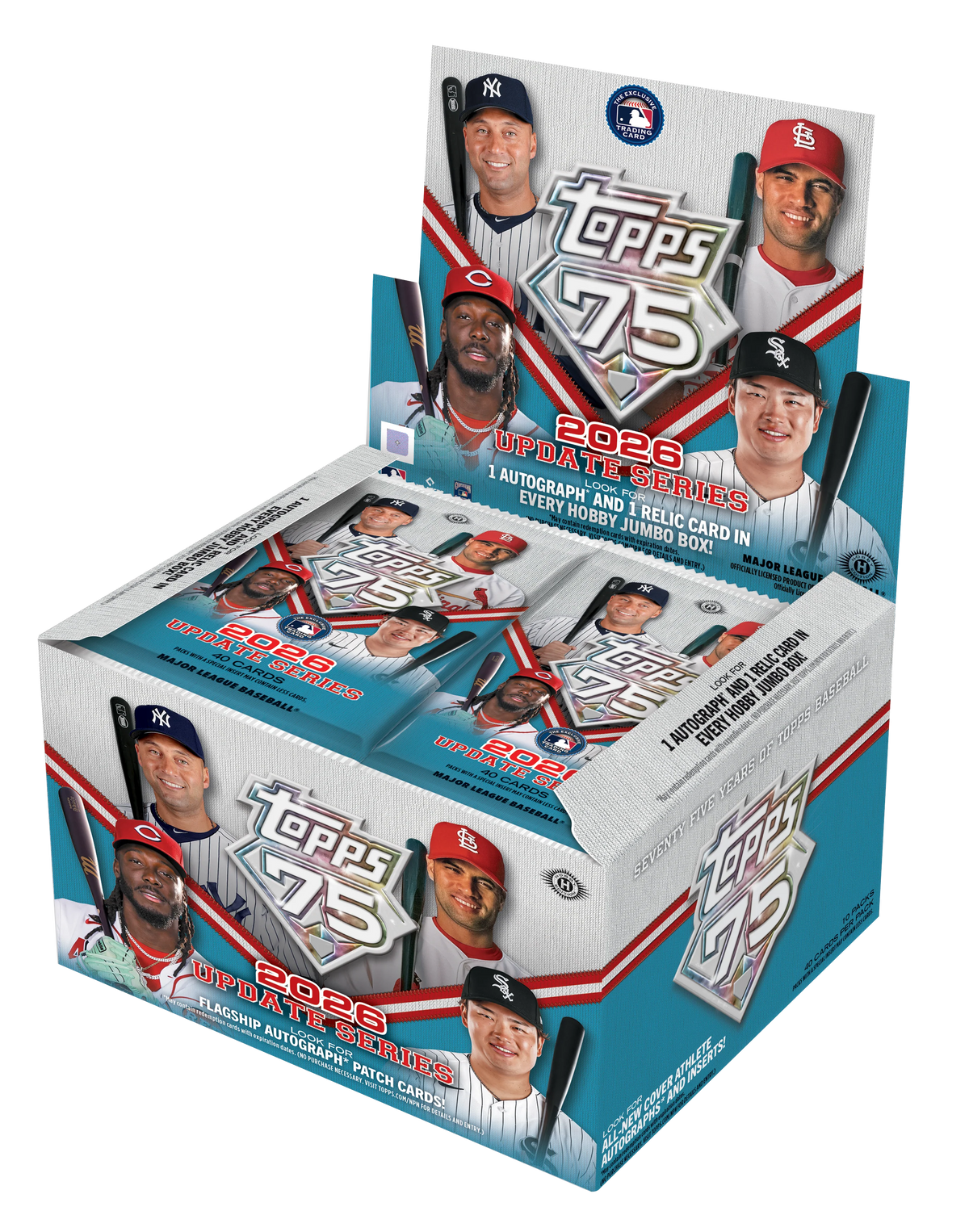 2026 Topps Baseball Update Series Jumbo Box