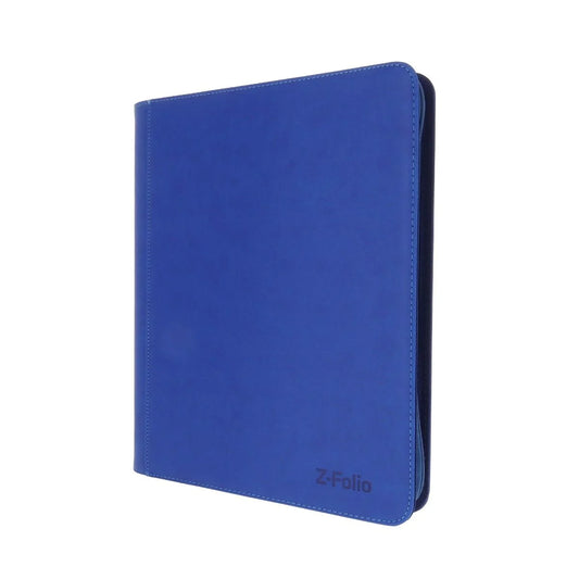 BCW Supplies: Z-Folio For Top Loaders 4-Pocket Lx - Blue