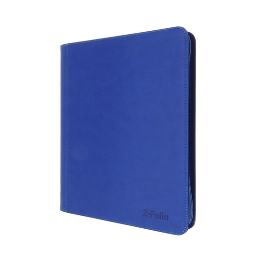 BCW Supplies: Z-Folio For Top Loaders 9-Pocket Lx - Blue